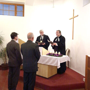 instalace výpomocných kazatelů Libereckého seniorátu